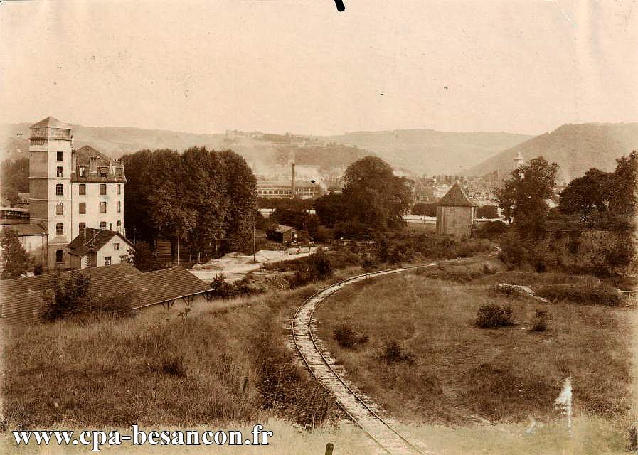 BESANÇON - Brasserie Gangloff et tour de la Pelotte. 8 septembre 1932